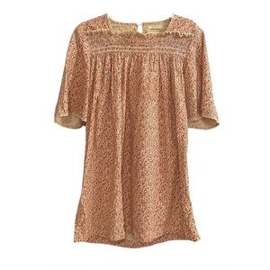 Doen Rosemary Floral Mini Dress L